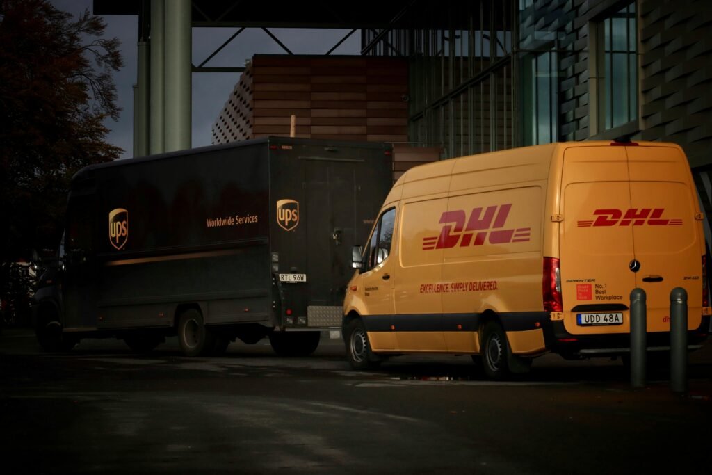 UPS delivery trucks. The Rise of Agentic AI